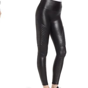 Faux Leather Moto Leggings Small NWT